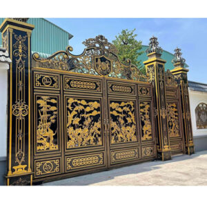 Cổng nhôm đúc C010