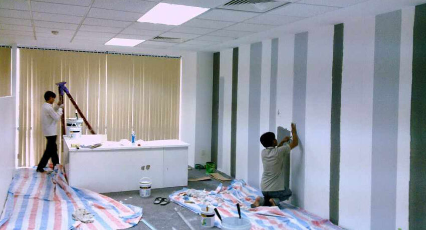 Thi Công Sơn Văn Phòng Tại Bình Dương: Nâng Tầm Không Gian, Tối Ưu Hiệu Suất Làm Việc